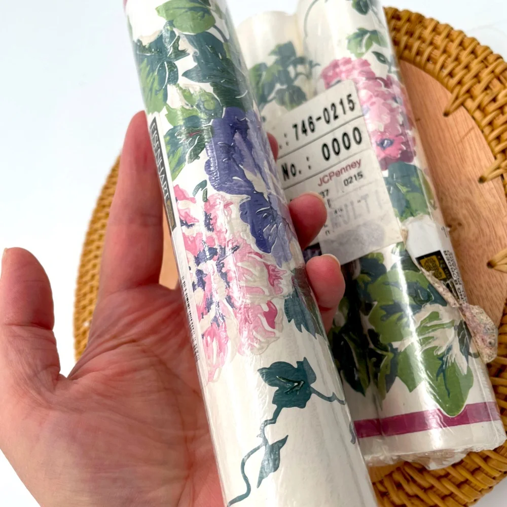 JCPenney Vintage Floral Wallcovering Border